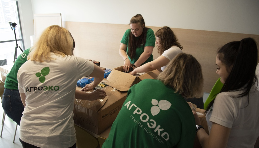 Благотворительный фонд «АГРОЭКО» создал корпоративный волонтерский отряд