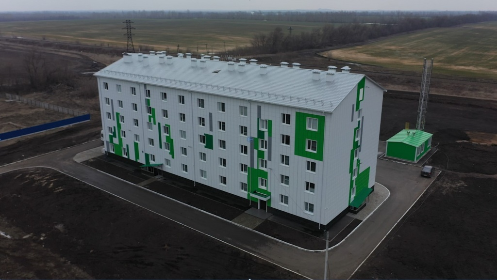 ГК «АГРОЭКО» построила общежитие для сотрудников в Павловском районе