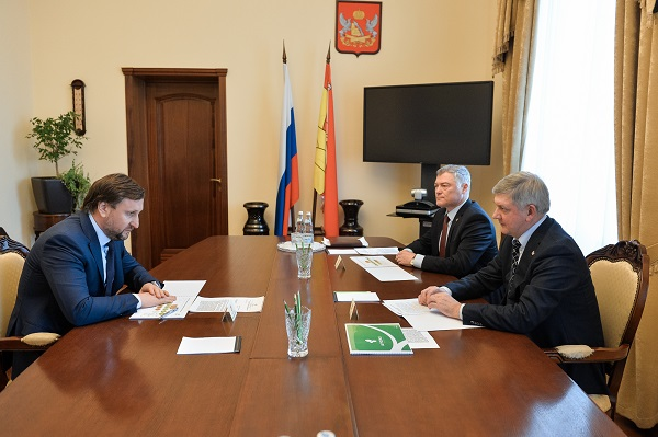 Глава «Агроэко» встретился c губернатором Воронежской области